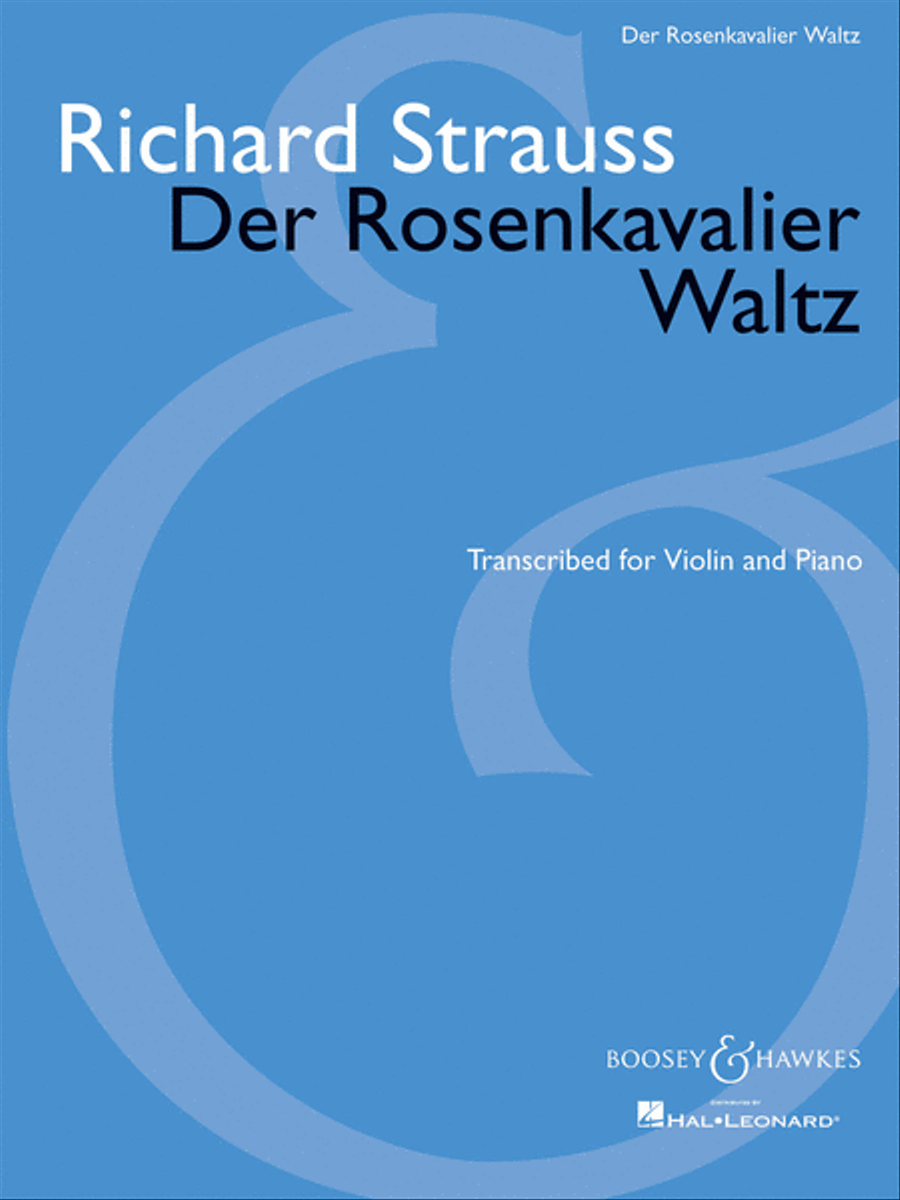 Der Rosenkavalier Waltz Violin Solo scores gallery preview page 1