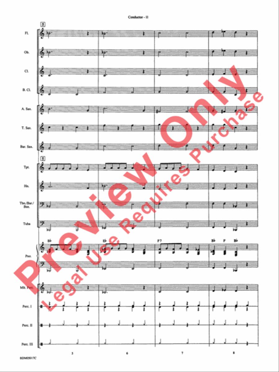 Belwin Very Beginning Band Kit #1 Concert Band scores gallery preview page 14