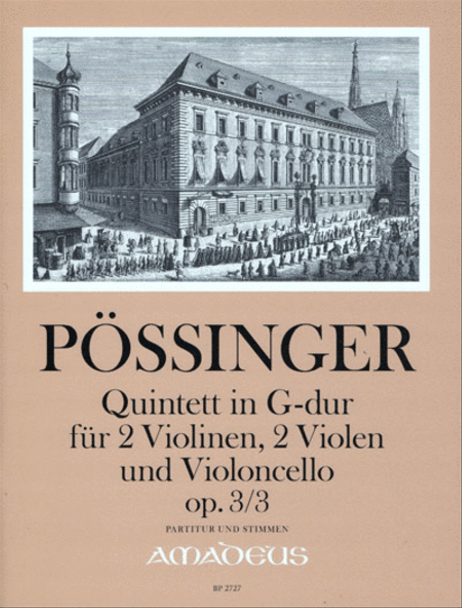 Quintet op. 3/3 String Quintet scores gallery preview page 1