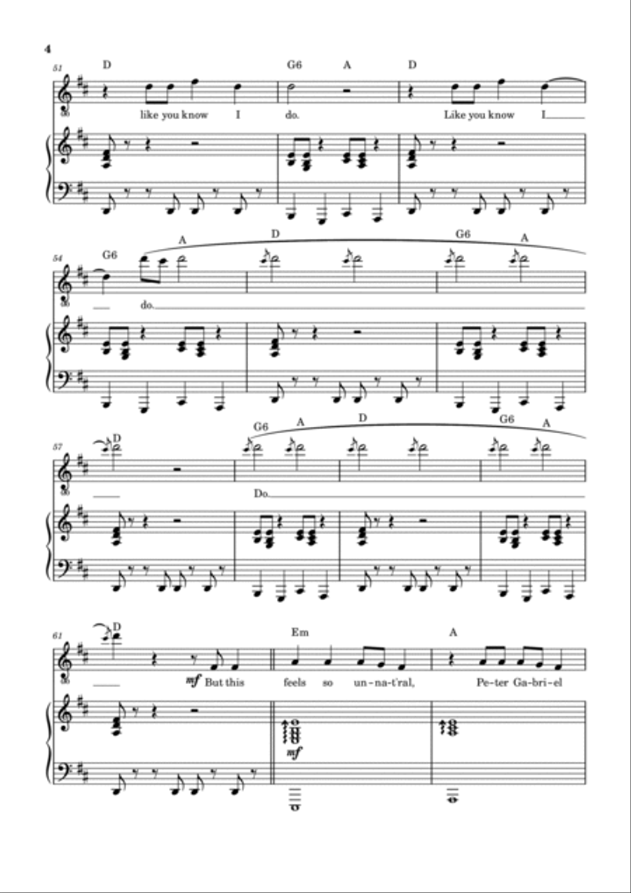 Cape Cod Kwassa Kwassa Voice scores gallery preview page 5