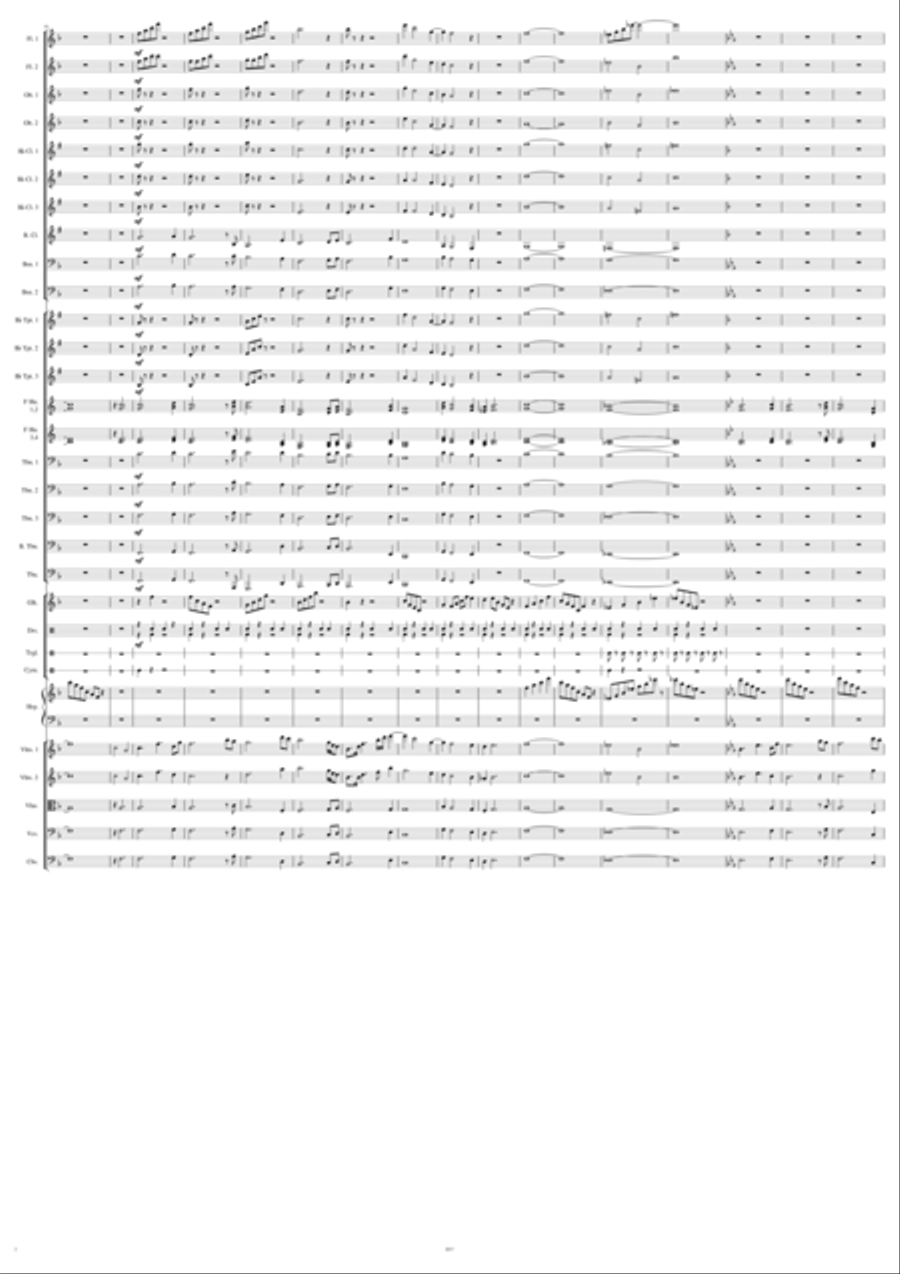 Portal to Caverns of Time Full Orchestra scores gallery preview page 2