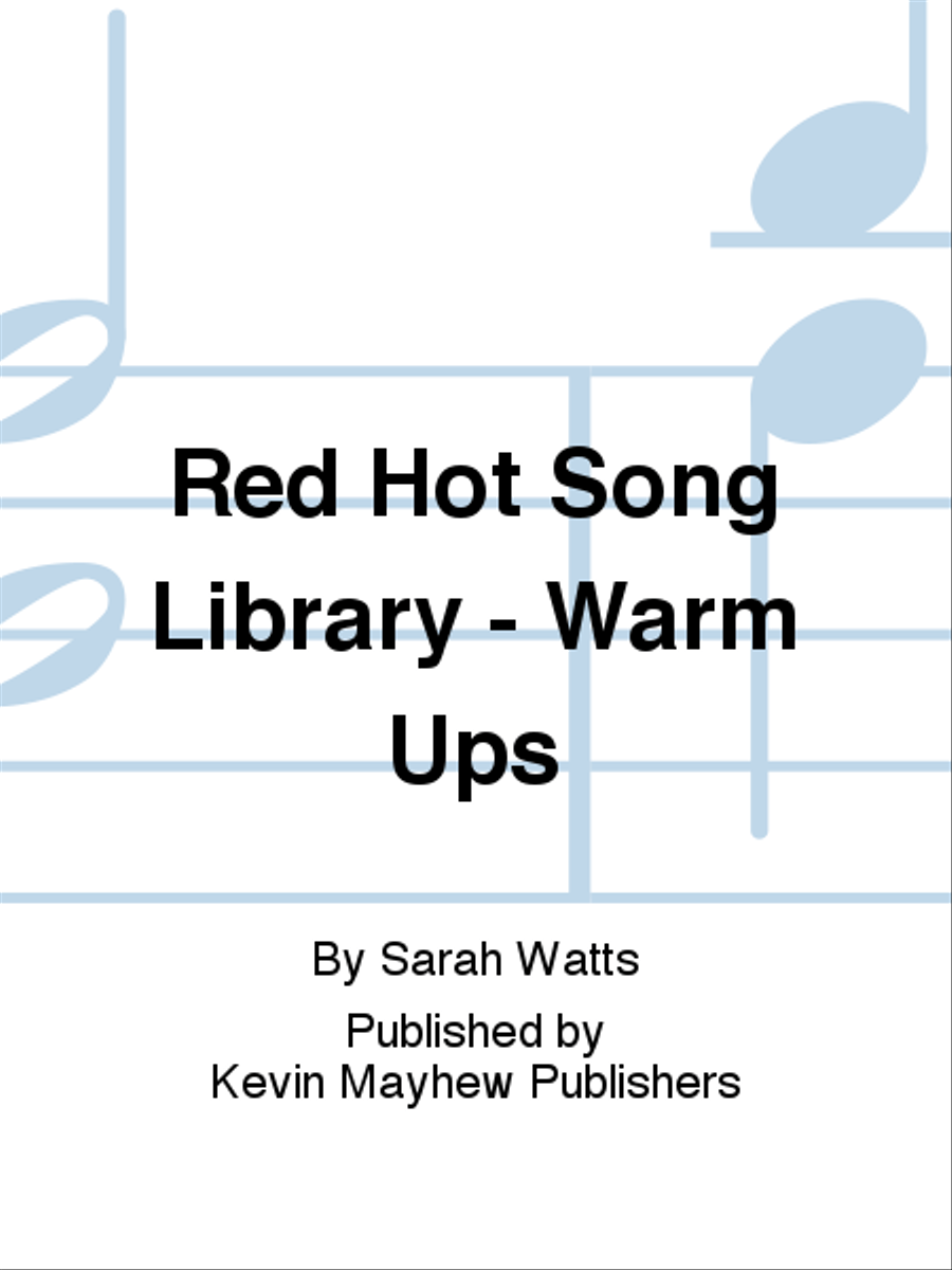 Red Hot Song Library - Warm Ups Collection / Songbook scores gallery preview page 1