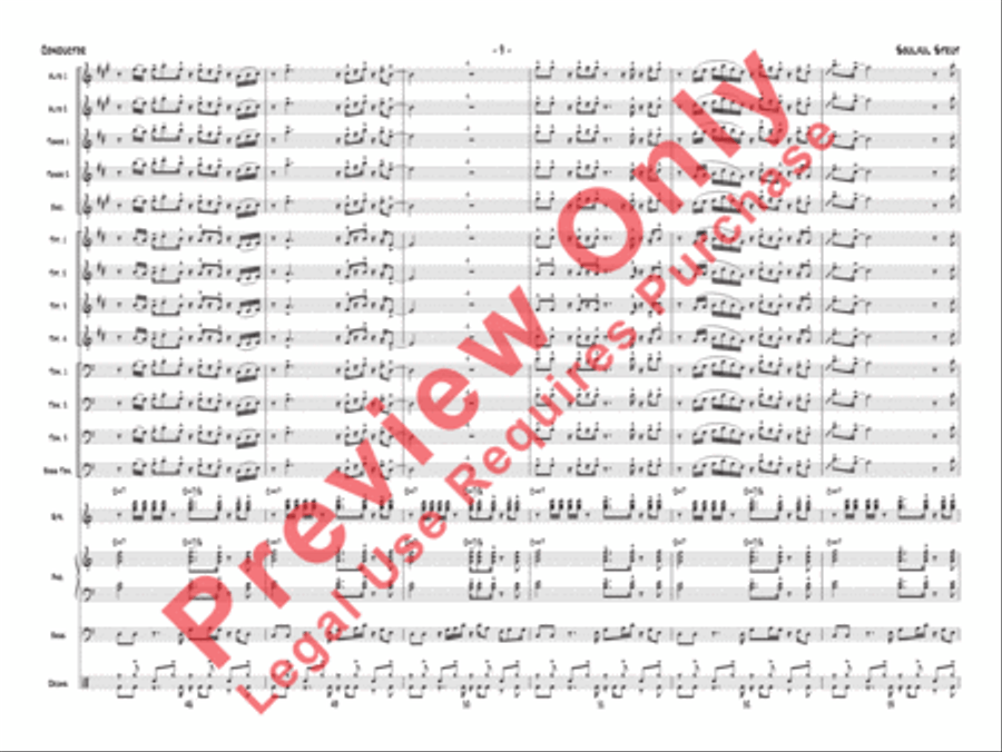 Soulful Strut Jazz Ensemble scores gallery preview page 10