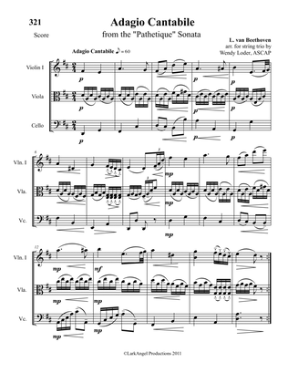 Adagio Cantabile (from the "Pathetique" Sonata)