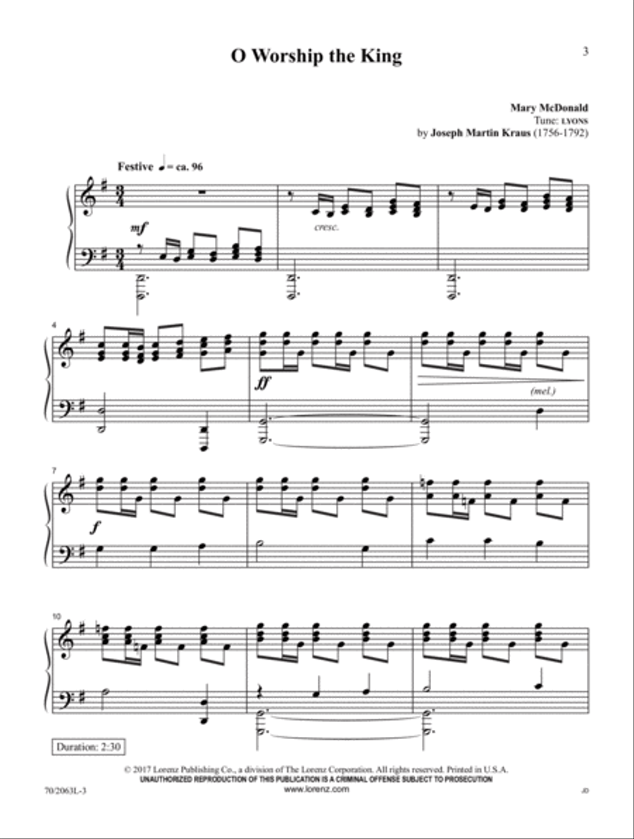 Break Forth Into Song Piano Solo scores gallery preview page 2