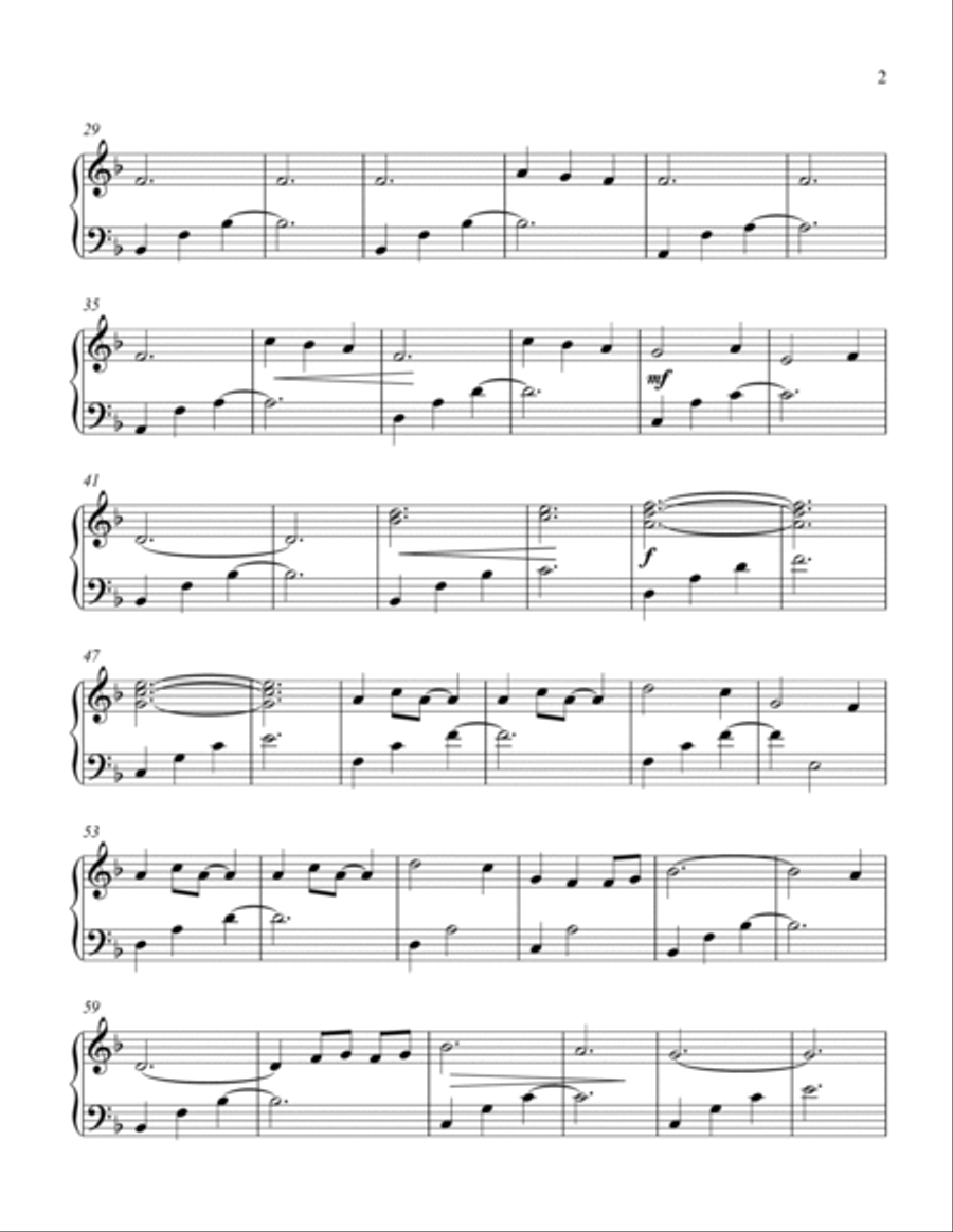 A Thousand Years Harp scores gallery preview page 3