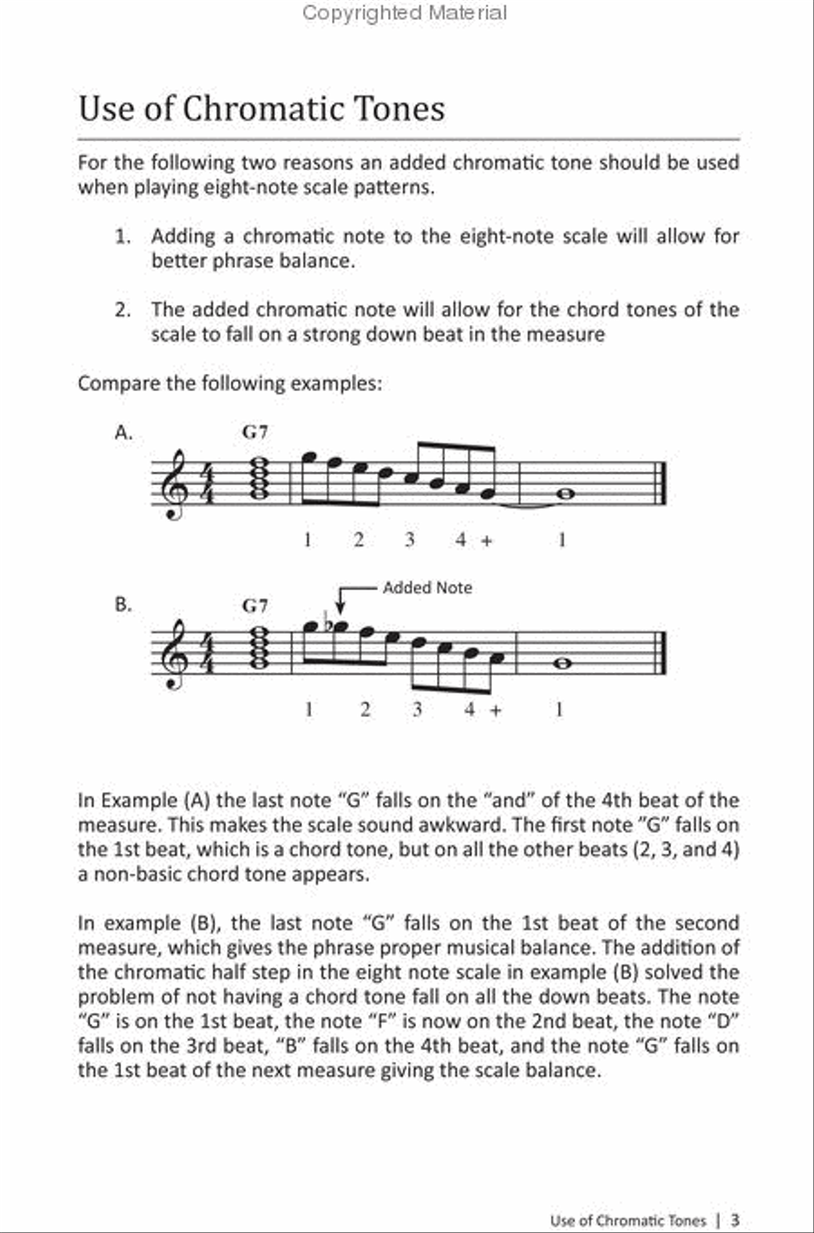 Bebop Scales: Jazz Scales And Patterns In All 12 Keys Voice scores gallery preview page 3