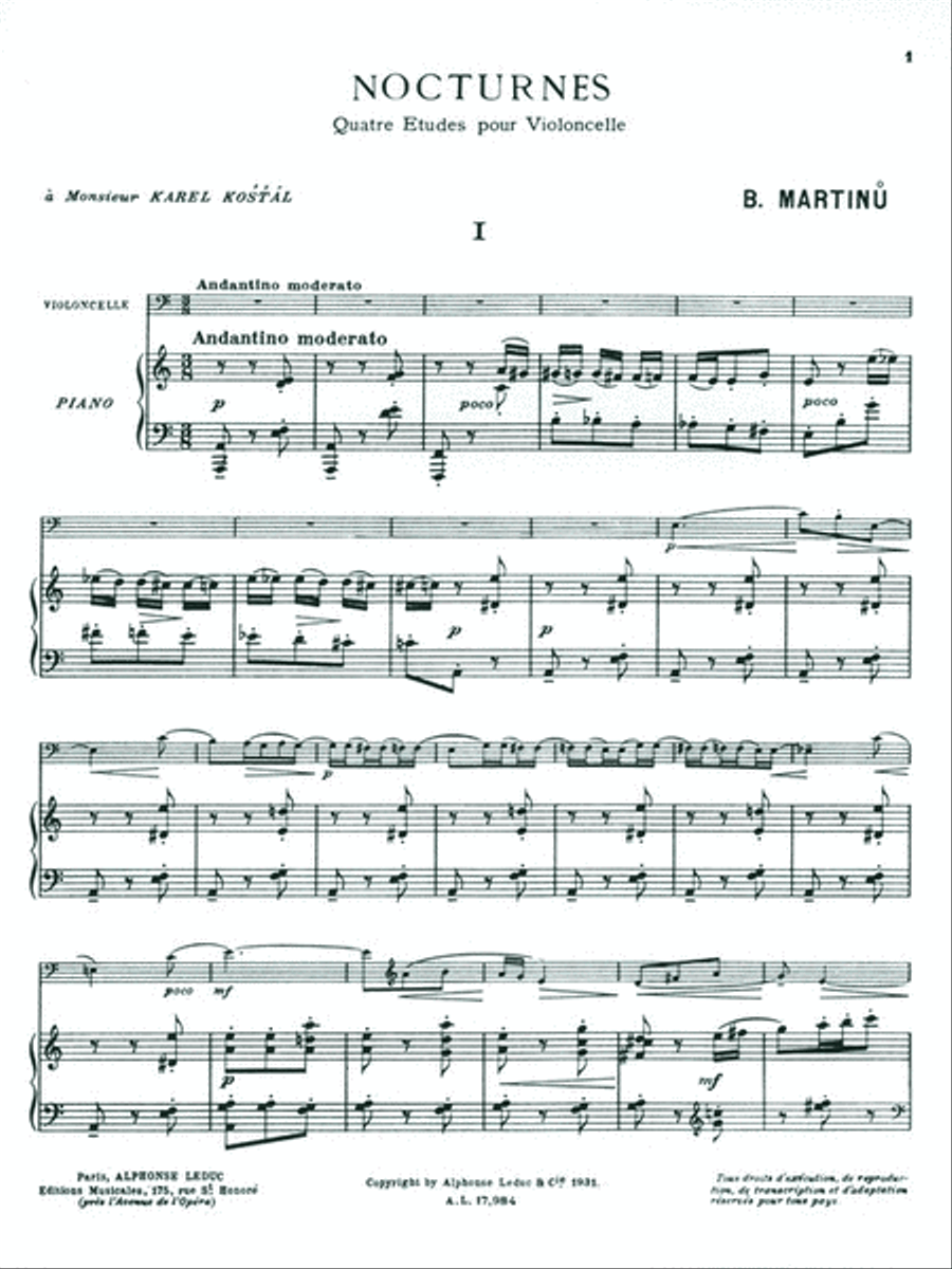 Nocturnes - No. I-II-III-IV Piano Accompaniment scores gallery preview page 2