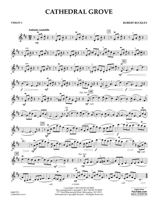 Cathedral Grove - Violin 1