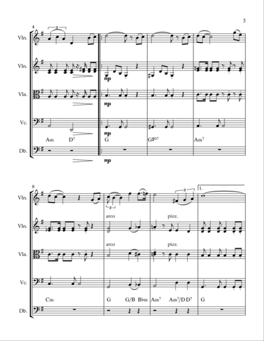 Till There Was You String Quintet scores gallery preview page 5