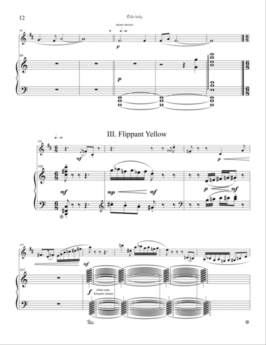 Color'tudes Bass Clarinet scores gallery preview page 7