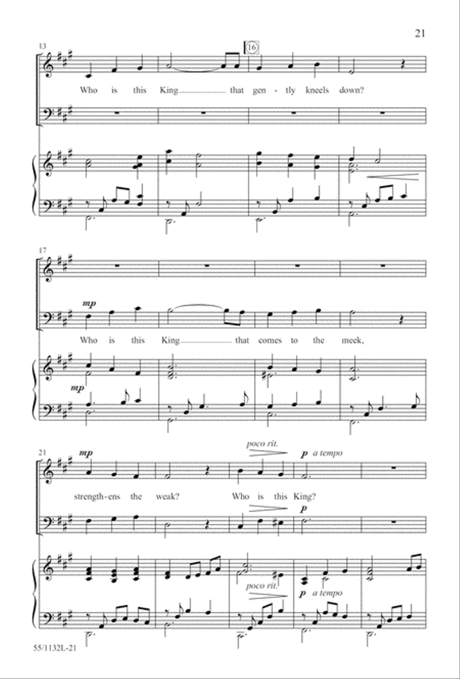 Journey to the Cross 4-Part scores gallery preview page 21