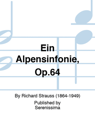 Book cover for Ein Alpensinfonie, Op.64
