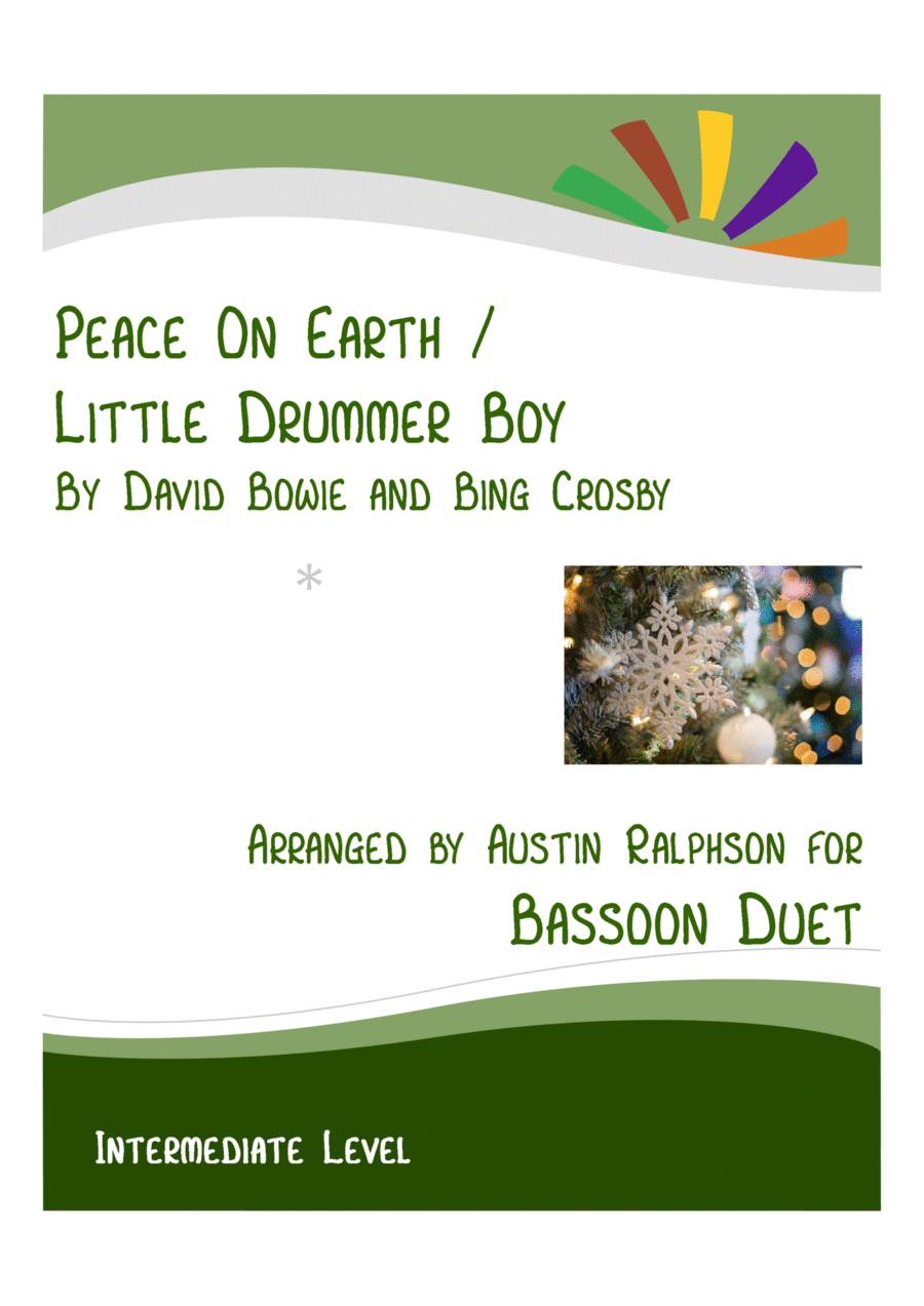 Peace On Earth Woodwind Duet scores gallery preview page 1