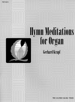 Book cover for Hymn Meditations for Organ