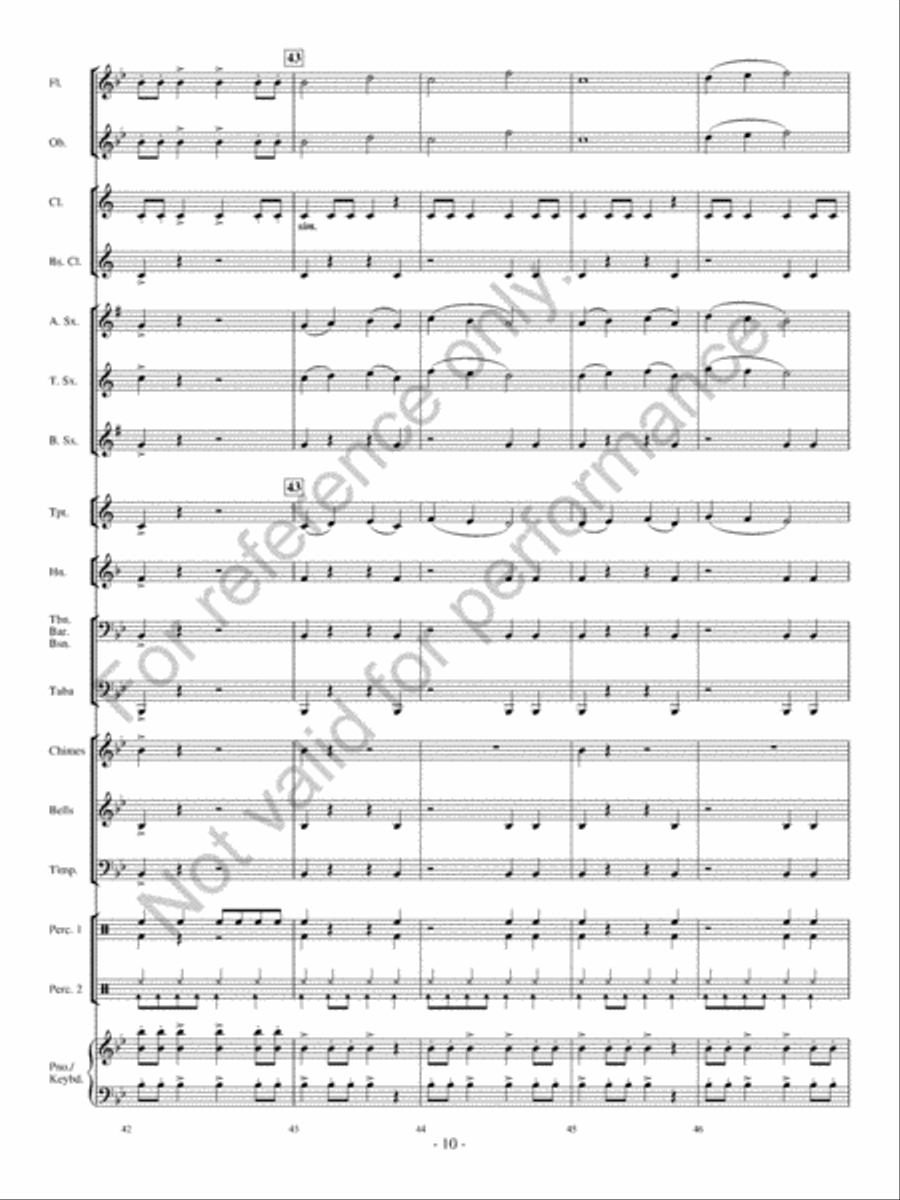 Our First Band Concert Concert Band scores gallery preview page 14