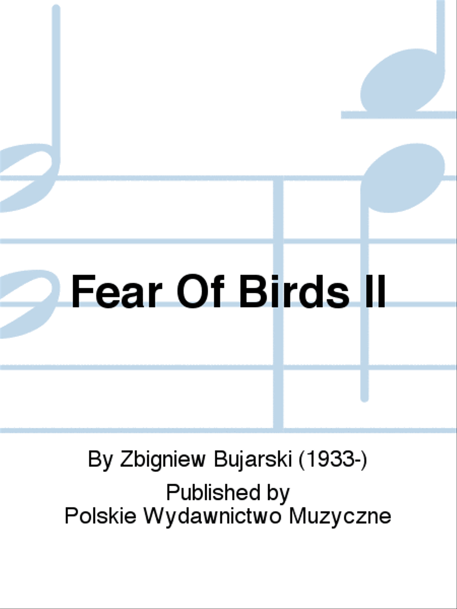 Fear Of Birds II Piano scores gallery preview page 1