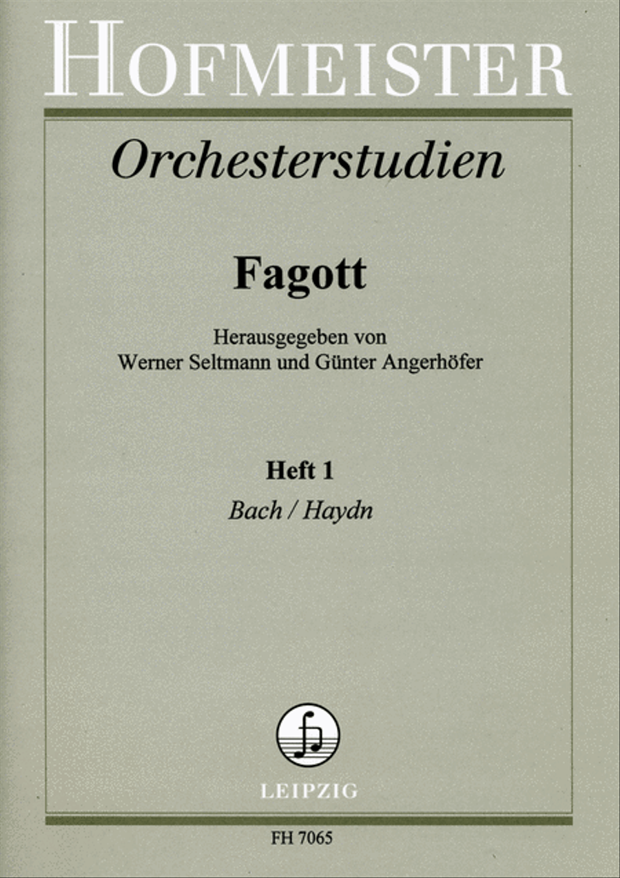 Orchesterstudien für Fagott