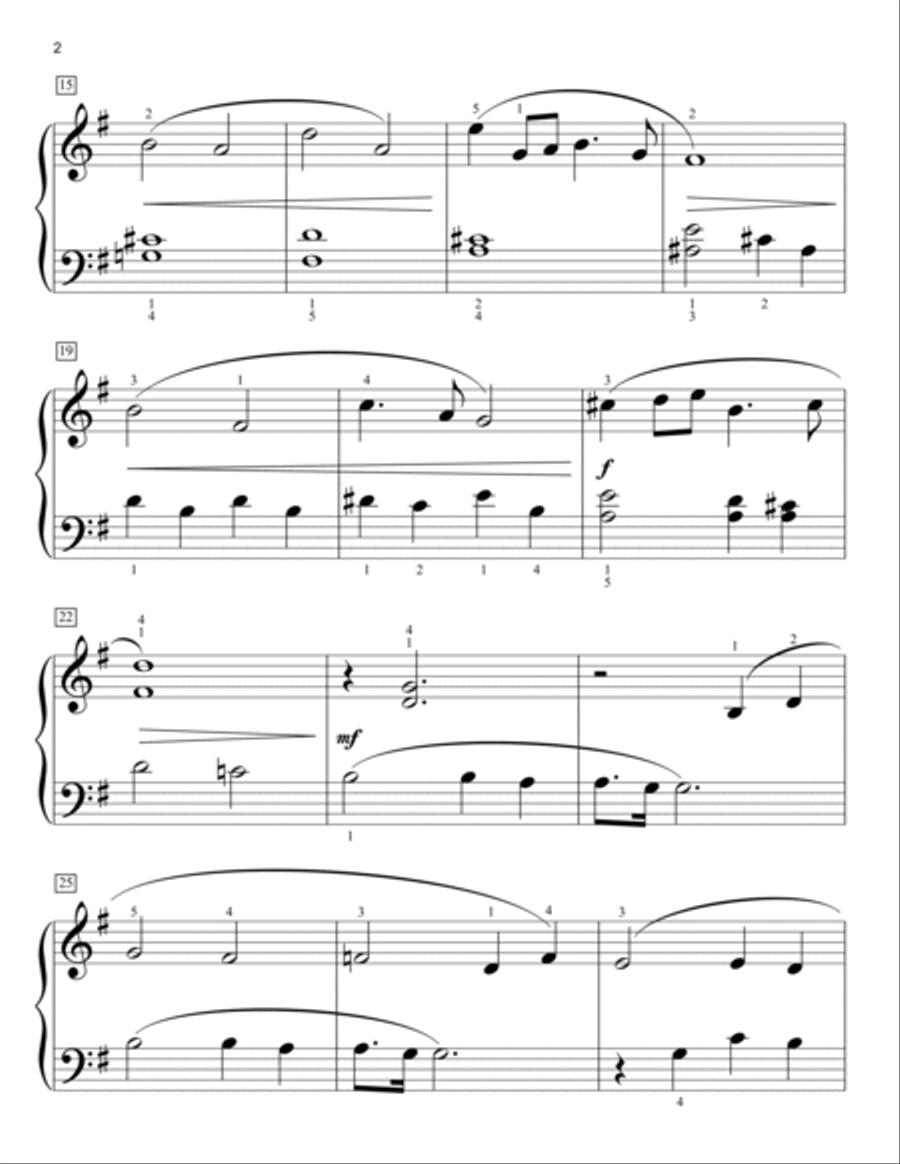 Panis Angelicus (O Lord Most Holy) (arr. Phillip Keveren) Easy Piano scores gallery preview page 2