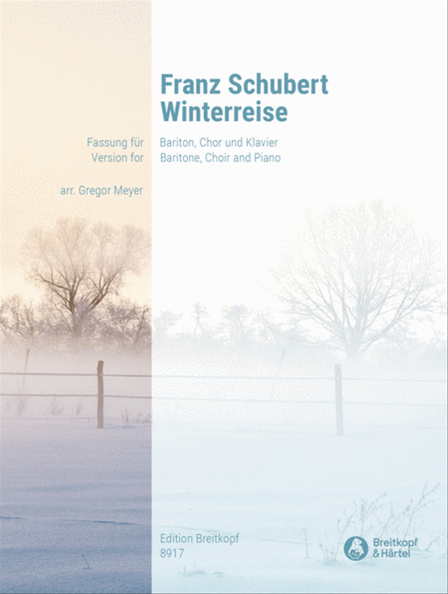 Winterreise D 911 (Op. 89) Choir scores gallery preview page 1