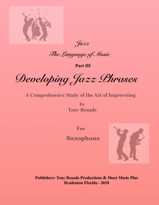 Developing Jazz Phrases for Saxophone