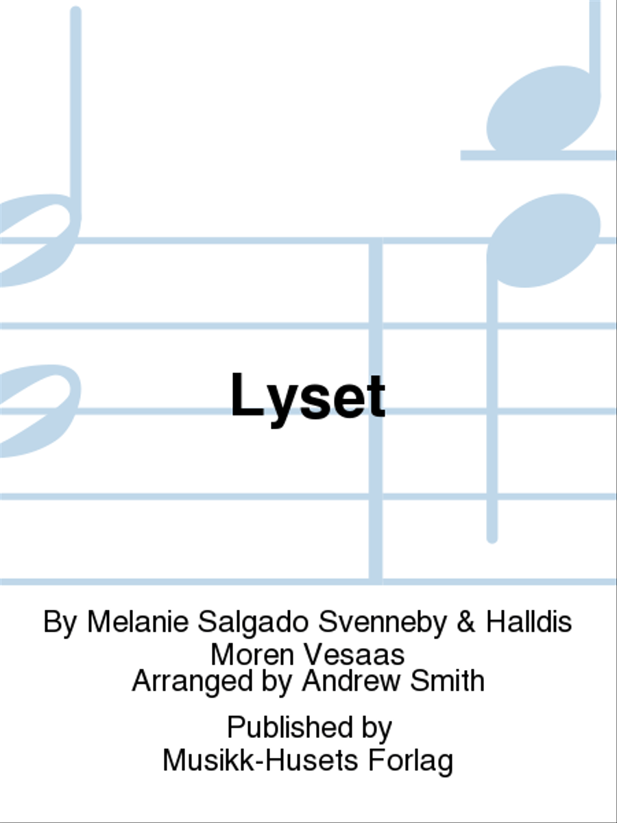 Lyset Mixed Choir scores gallery preview page 1