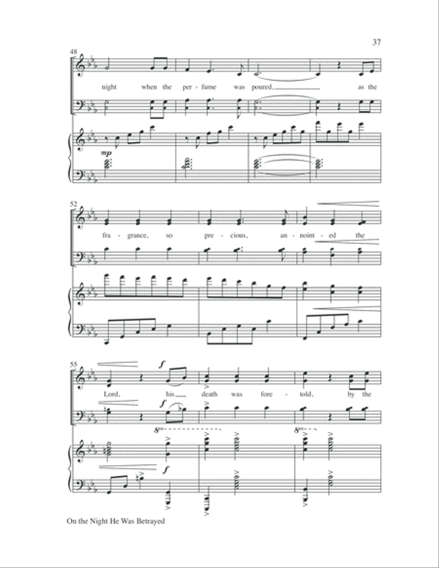 The Seven Last Days 4-Part scores gallery preview page 41