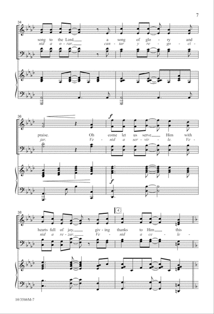 All Thanks and Praise 4-Part scores gallery preview page 8