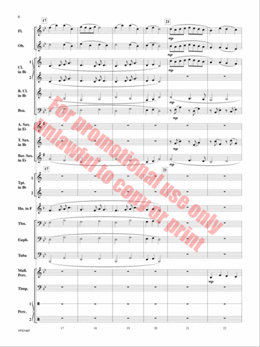 Suo Gan Suo Gan Concert Band scores gallery preview page 7