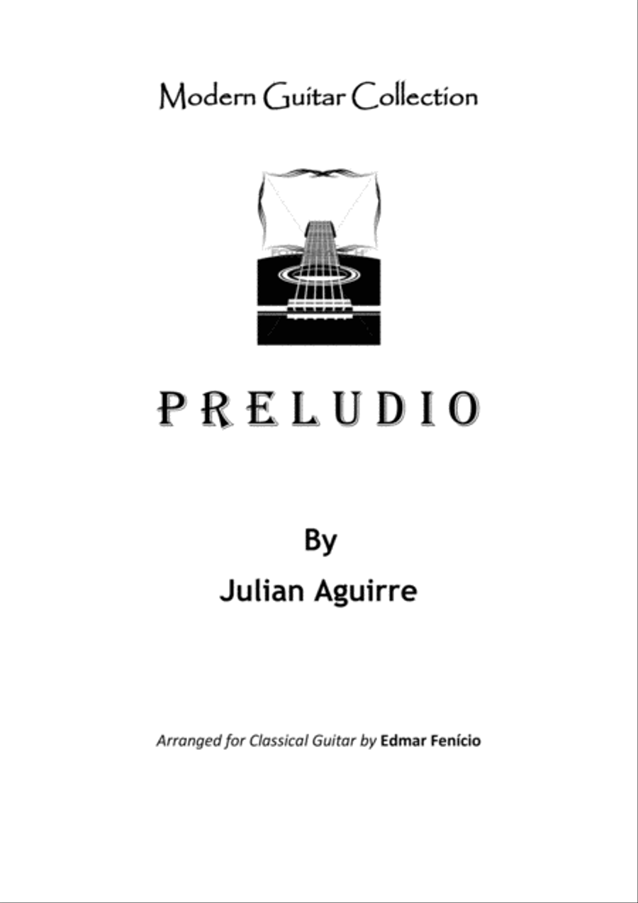 Preludio Guitar Solo scores gallery preview page 1