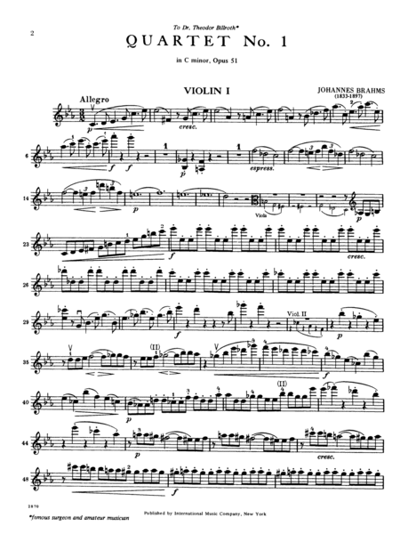 Three Quartets: Opus 51, No. 1 In C Minor; Opus 51, No. 2 In A Minor; Opus 67, No. 3 In B Flat Major