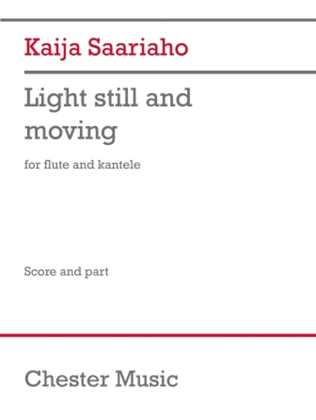 Book cover for Light Still And Moving