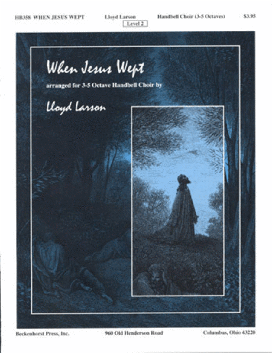 When Jesus Wept - Larson 5-Octaves scores gallery preview page 1