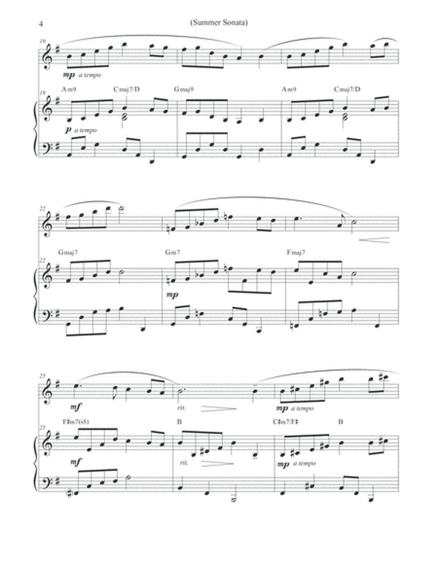 Summer Sonata (Romantic Flute & Piano) image number null