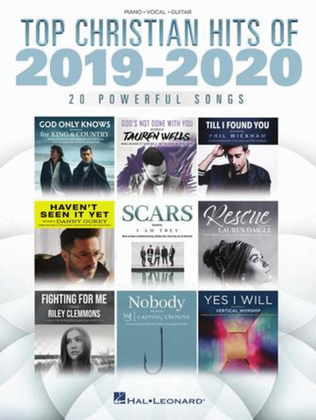 Book cover for Top Christian Hits of 2019-2020