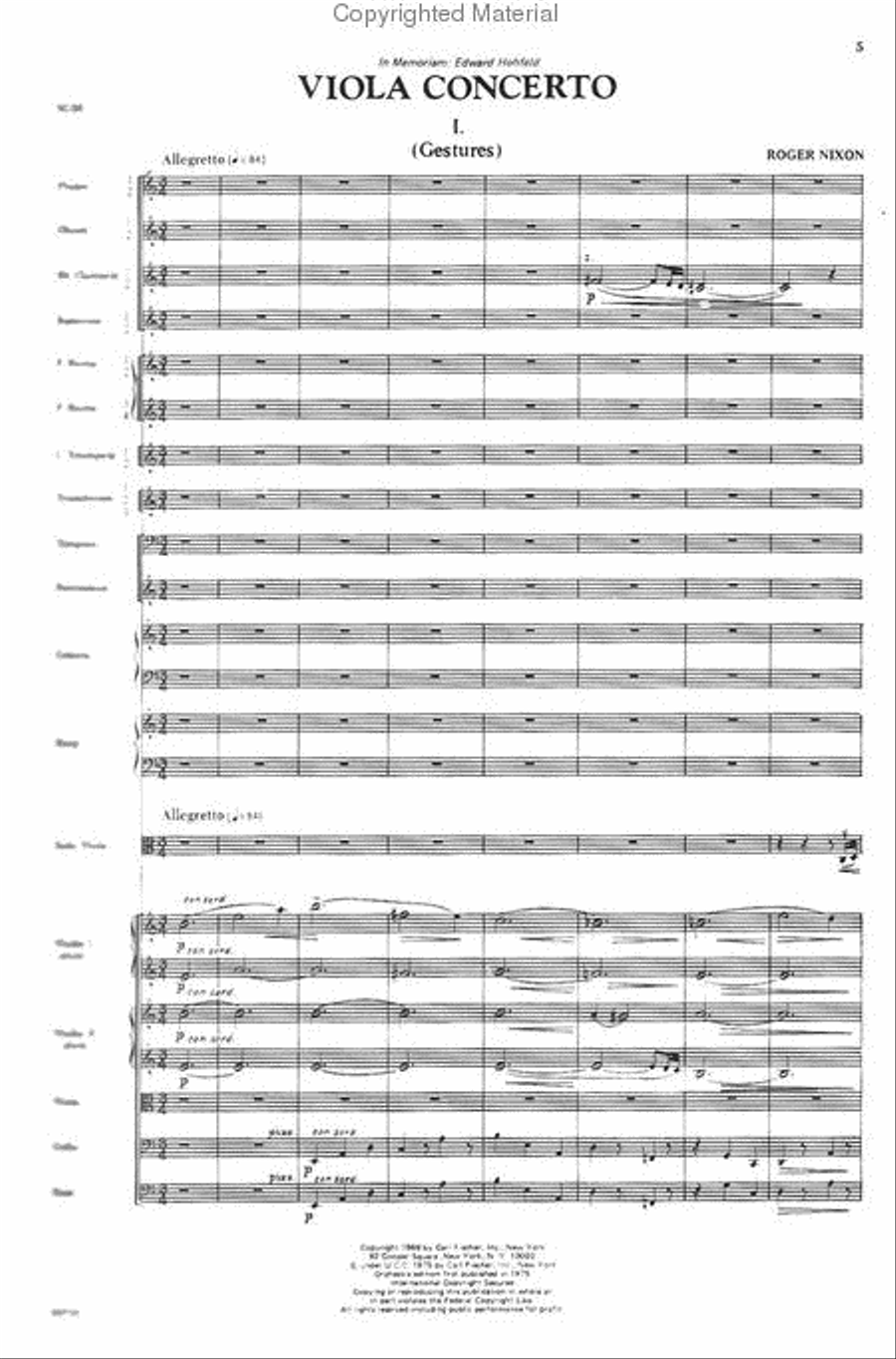 Viola Concerto Orchestra scores gallery preview page 2