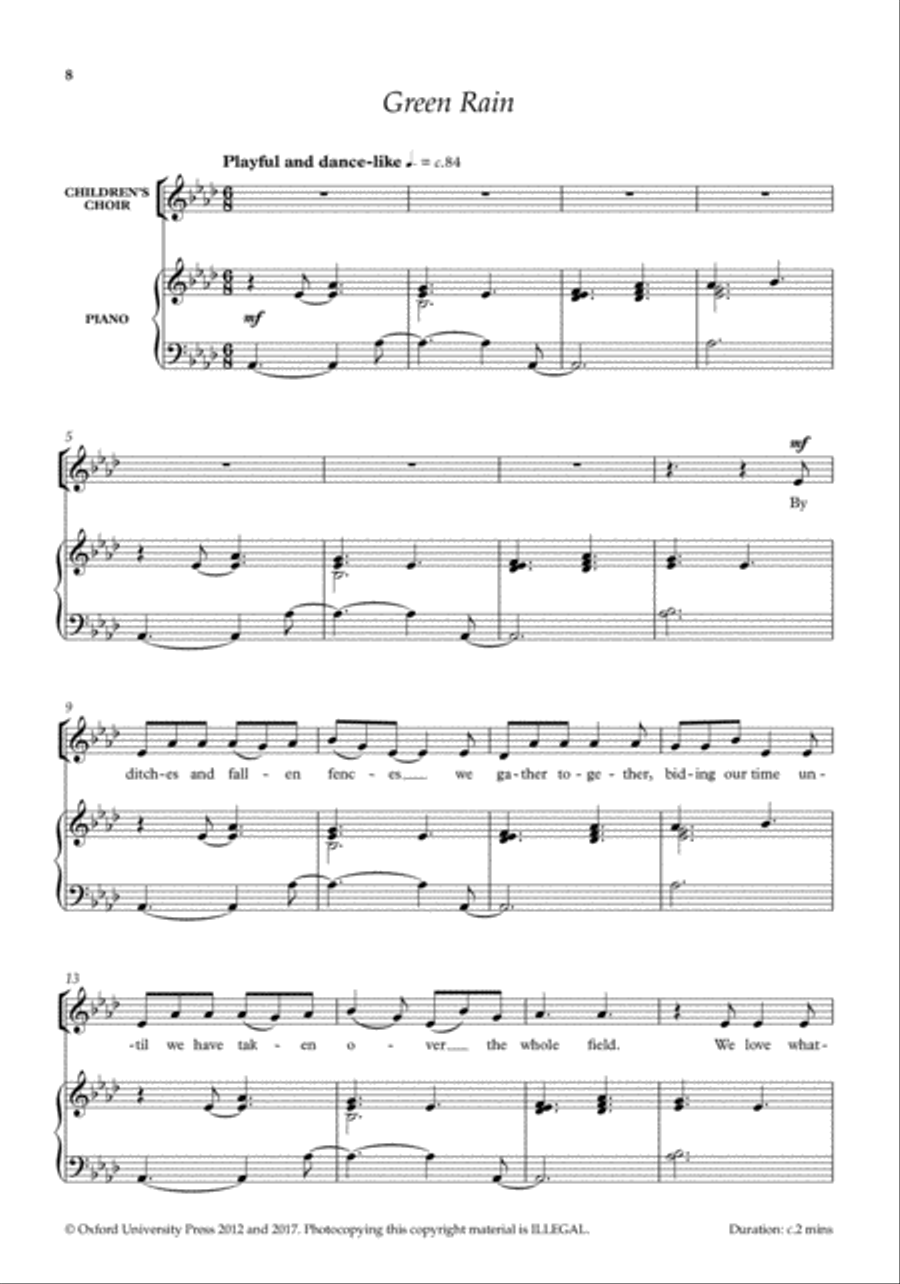 Three Riddles Three Riddles 2-Part scores gallery preview page 8