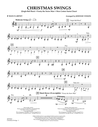 Christmas Swings - Bb Bass Clarinet