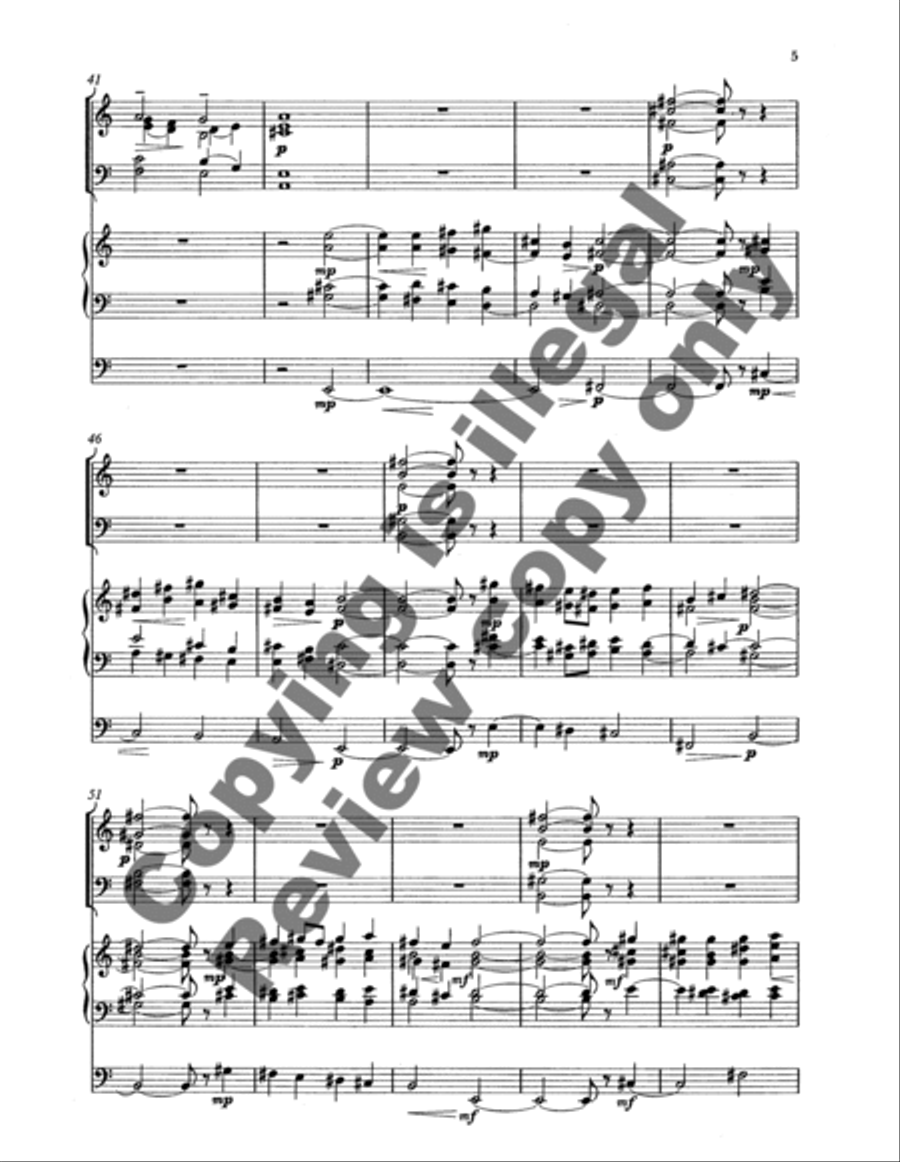 Introduction & Chorale Brass Ensemble scores gallery preview page 12