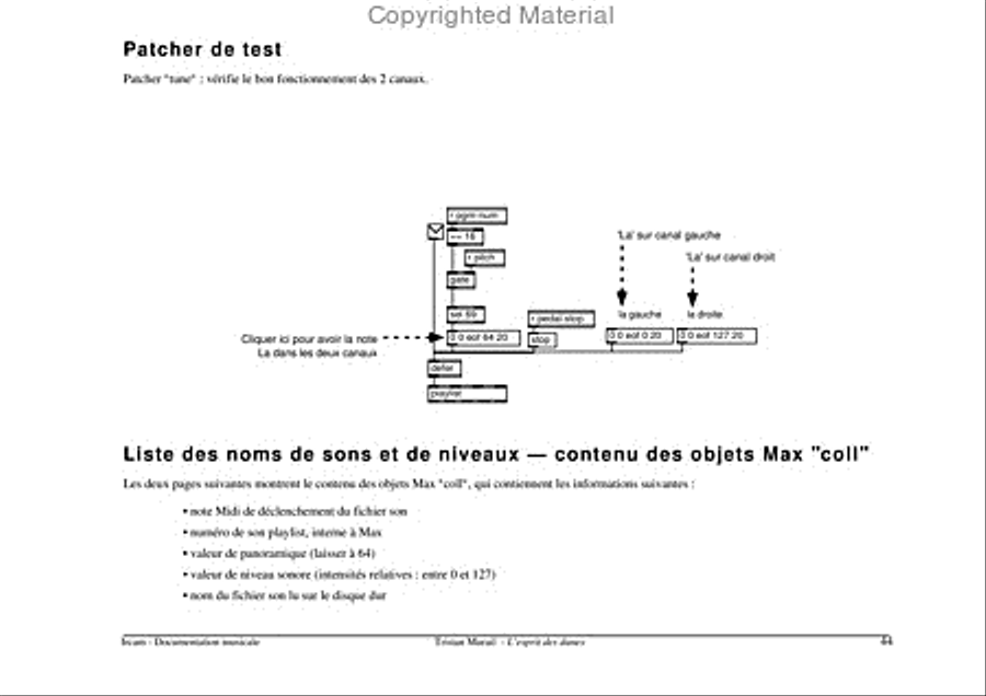 L'Esprit Des Dunes Electronic Media scores gallery preview page 38
