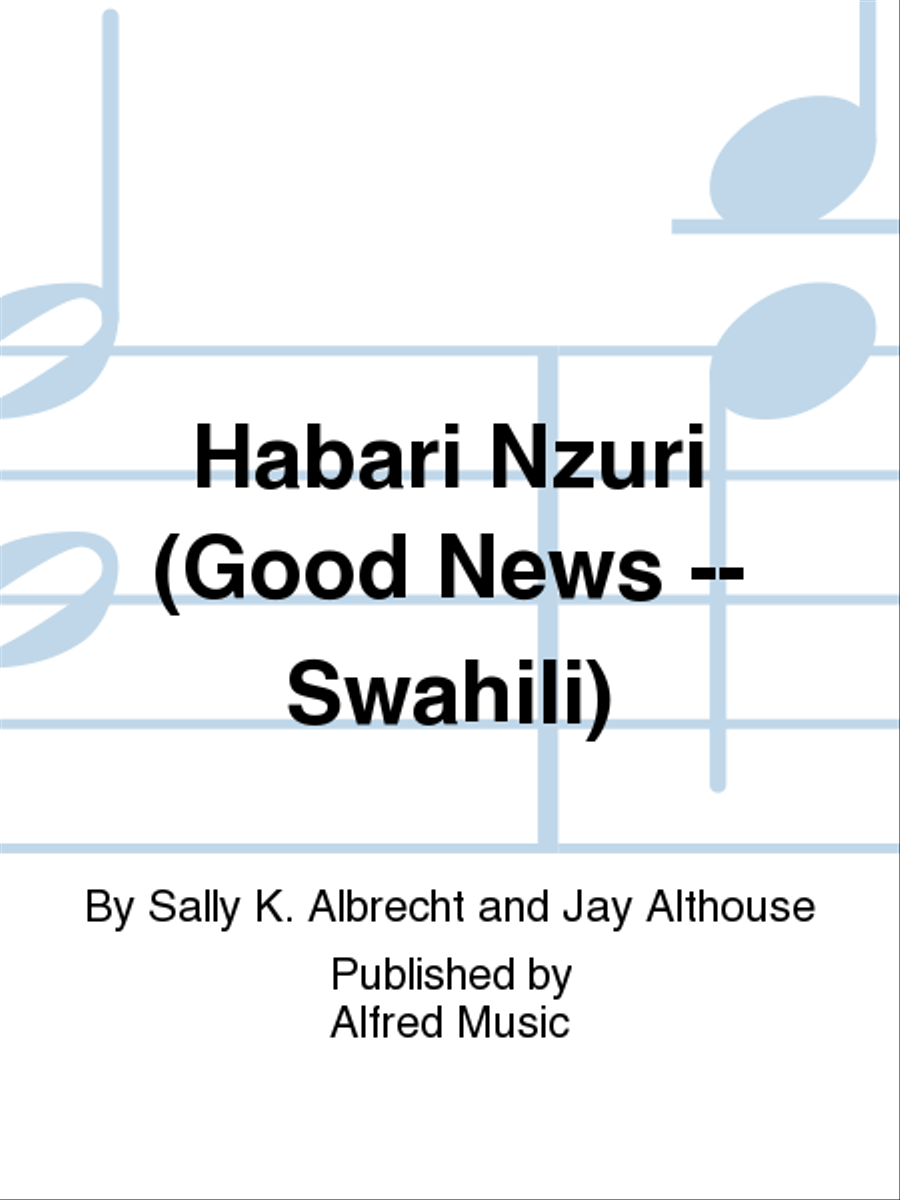 Habari Nzuri 4-Part scores gallery preview page 1