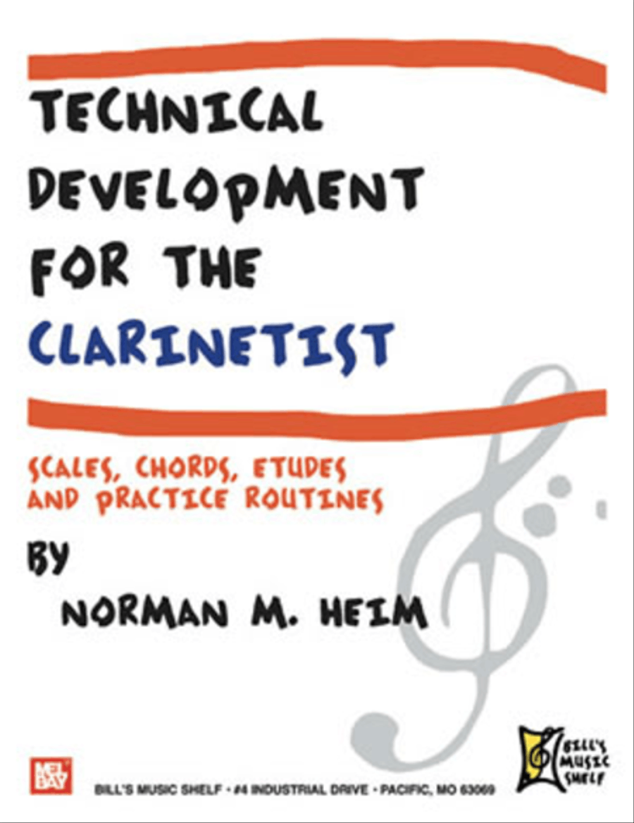 Technical Development for the Clarinetist Clarinet scores gallery preview page 1