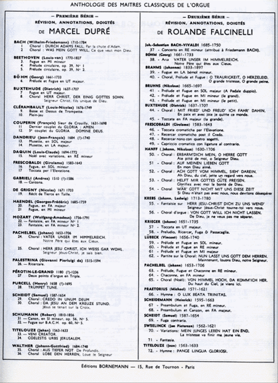 Von Gott Will Ich Nicht Lassen (maitres No.56) (organ) Organ scores gallery preview page 2