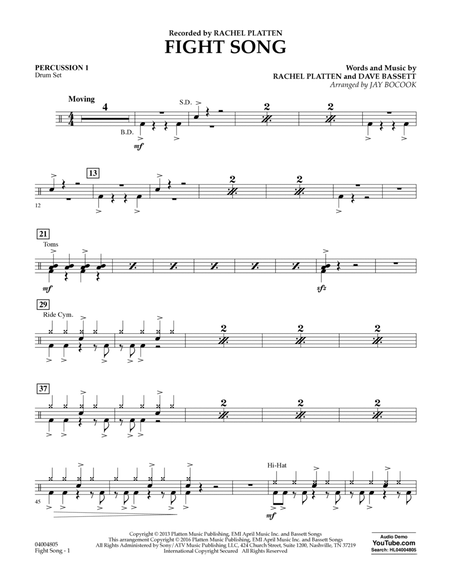 Fight Song - Percussion 1