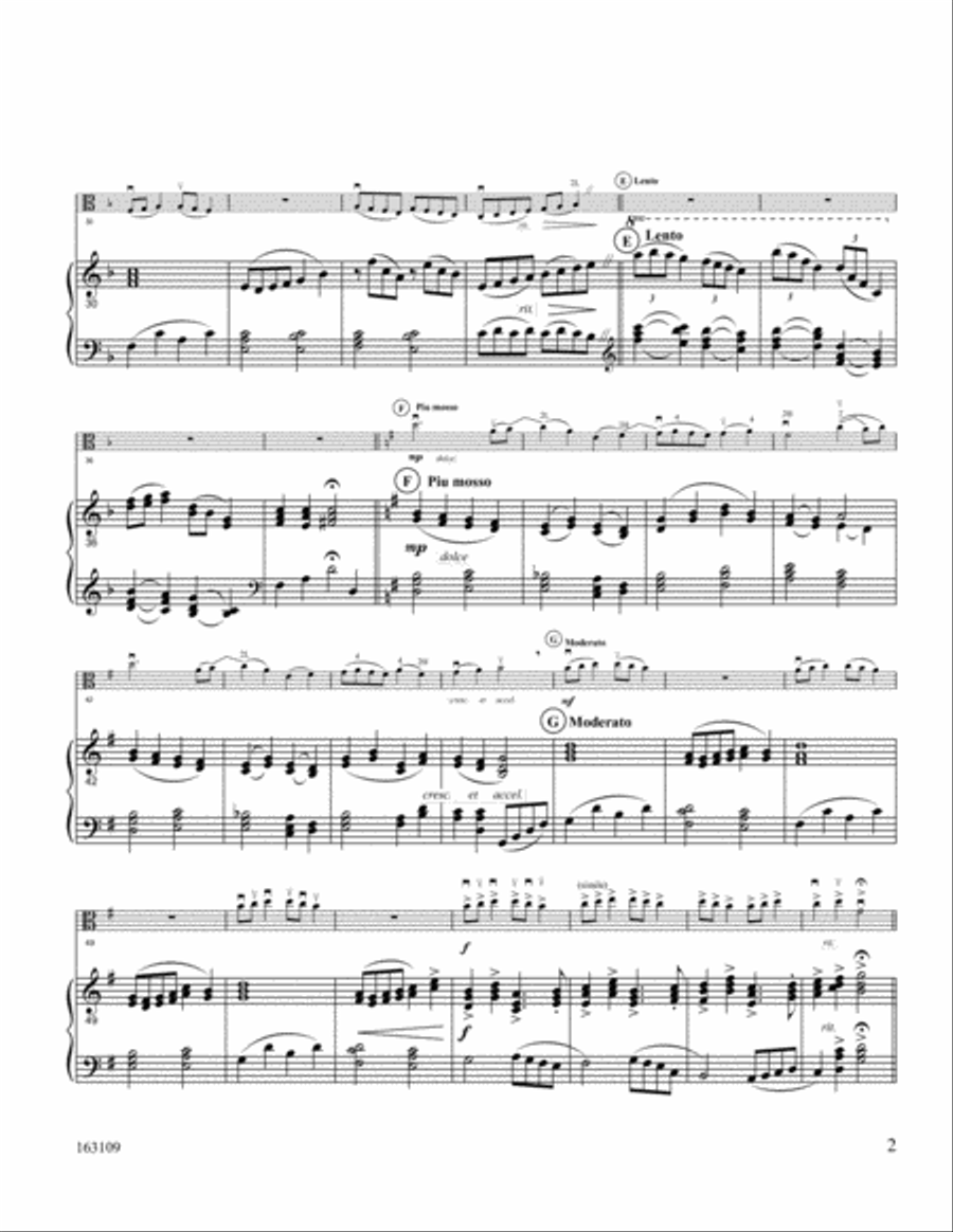 Tis So Sweet to Trust in Jesus Viola Solo scores gallery preview page 2