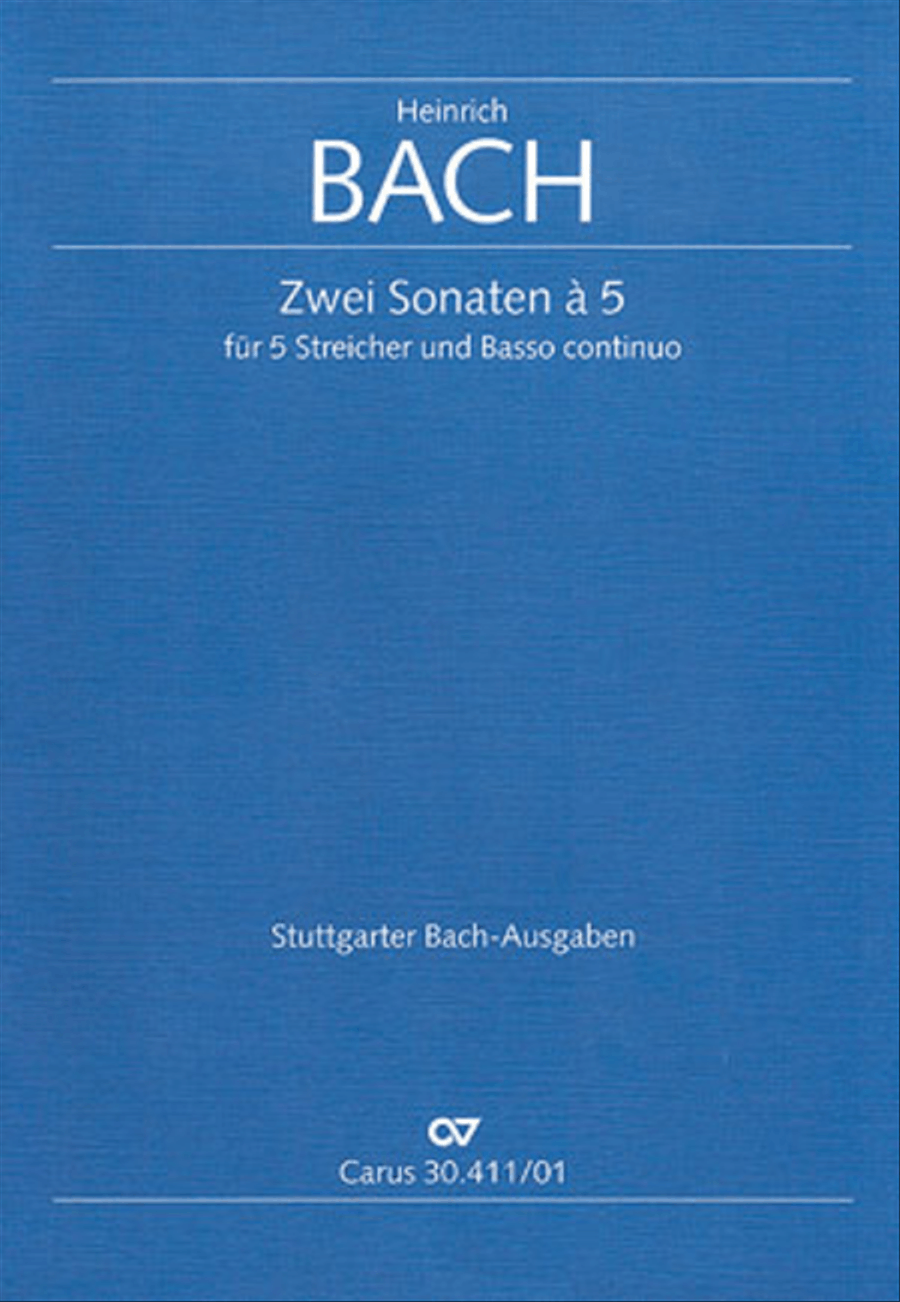 Zwei Sonaten a 5 Zwei Sonaten a 5 Viola scores gallery preview page 1