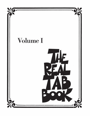 Book cover for The Real Tab Book - Volume I