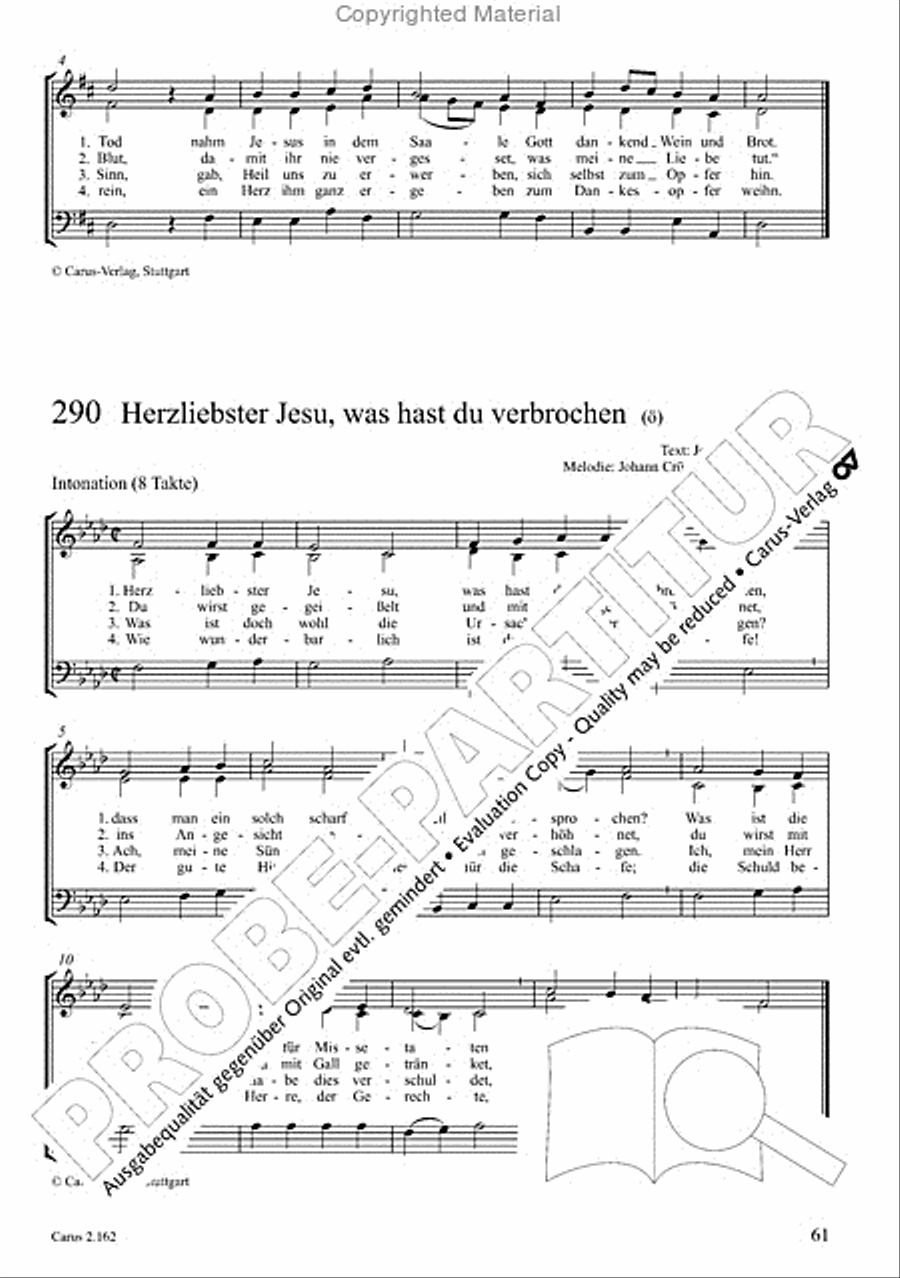 Chorbuch Gotteslob SAM Chorbuch Gotteslob SAM 3-Part scores gallery preview page 62