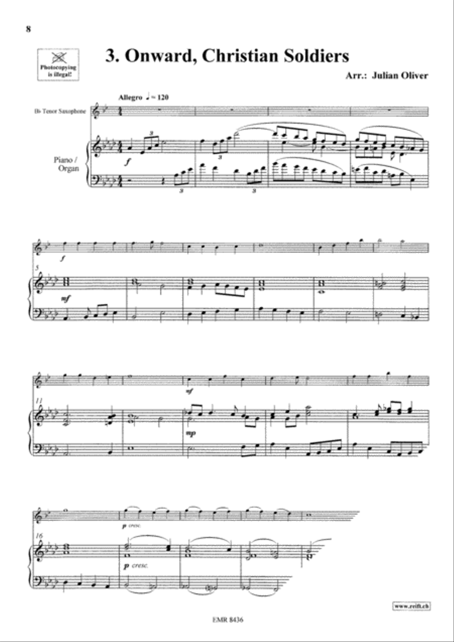 Sacred Music Volume 2 Sacred Music Volume 2 Tenor Saxophone scores gallery preview page 5