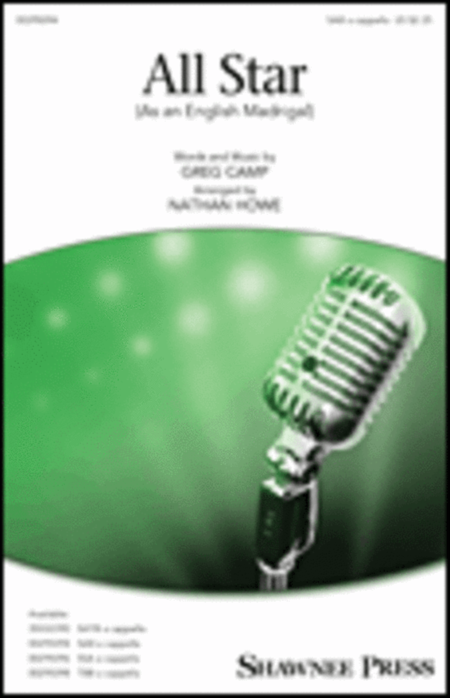 All Star (As an English Madrigal) 3-Part scores gallery preview page 1